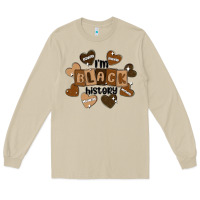 Mushroom i am black history Long Sleeve Tee - MaliasSmallBusiness