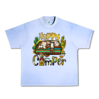 Grape Ice happy camper caravan and gnome Urban Heavy Tee - BarkalooDesign
