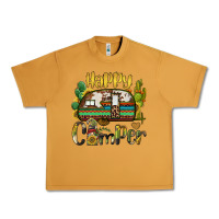 Peanut Butter happy camper caravan and gnome Urban Heavy Tee - BarkalooDesign