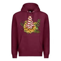 Burgundy little debbie tree cakes sunflower Premium Hoodie - JahusDesignShop