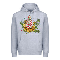 Heather Grey little debbie tree cakes sunflower Premium Hoodie - JahusDesignShop