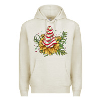 Oatmeal Heather little debbie tree cakes sunflower Premium Hoodie - JahusDesignShop