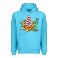 Ocean Blue little debbie tree cakes sunflower Premium Hoodie - JahusDesignShop