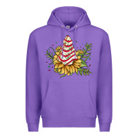 Purple little debbie tree cakes sunflower Premium Hoodie - JahusDesignShop