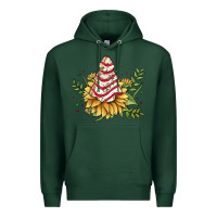 Sports Green little debbie tree cakes sunflower Premium Hoodie - JahusDesignShop
