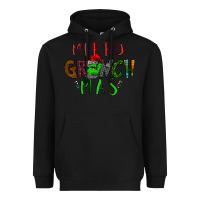Black Merry Grinch Mas Heavyweight Hoodie - Bettercallsaul