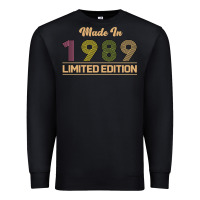 Black Made In 1989 Limited Edition Premium Sweatshirt - Bettercallsaul