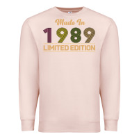 Pale Pink Made In 1989 Limited Edition Premium Sweatshirt - Bettercallsaul