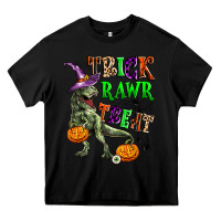 Black trick rawr treat Heavy Core Tee - Zillion Design Studio