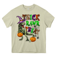 Trick Rawr Treat Heavy Core Tee | Teevron