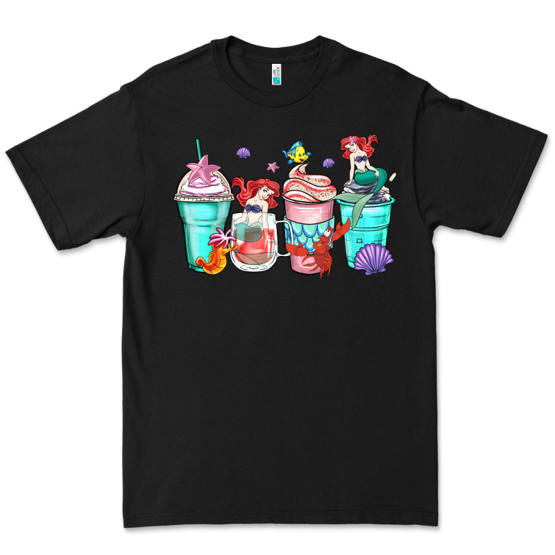 Ariel Coffee Cups Premium Tee by Zillion Design Studio | Teevron