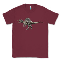 Burgundy Spinosaurus Classic Tee - LillyAllenDesigns