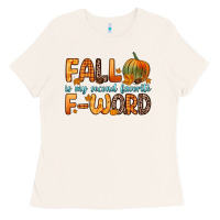 Bone fall is my second favorite f word Ladies Tee - Zillion Design Studio
