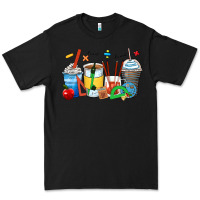 Black math teacher coffee cups Premium Tee - Zillion Design Studio