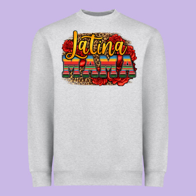 Latina Mama Heavyweight Sweatshirt Designed By Jasminsmagicworld