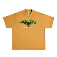 Peanut Butter acacia tree Urban Heavy Tee - LillyAllenDesigns