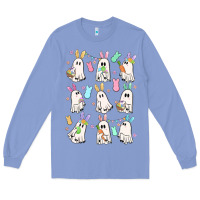 Colony Blue bunny ghost Long Sleeve Tee - MaliasSmallBusiness