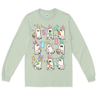 Matcha bunny ghost Long Sleeve Tee - MaliasSmallBusiness
