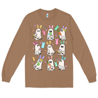 Toasted Coconut bunny ghost Long Sleeve Tee - MaliasSmallBusiness