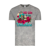 Cloud Rock my cat is my valentine Vintage Tee - AdoDesignShop
