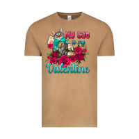 Vintage Camel my cat is my valentine Vintage Tee - AdoDesignShop