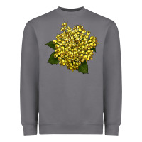 Storm Oregon Grape Flower Illustrations Heavyweight Sweatshirt - LillyAllenDesigns