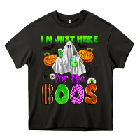 Asphalt i'm just here for the boos Heavy Core Tee - Zillion Design Studio