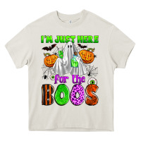 I'm Just Here For The Boos Heavy Core Tee | Teevron