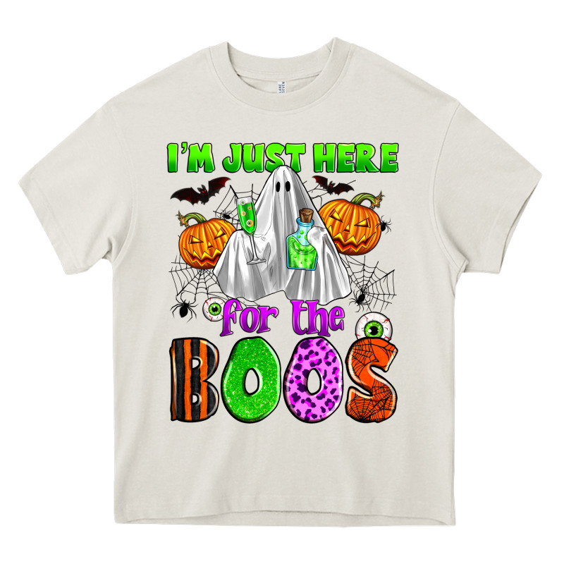 I'm Just Here For The Boos Heavy Core Tee by Zillion Design Studio | Teevron