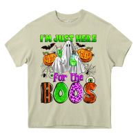 Mossy i'm just here for the boos Heavy Core Tee - Zillion Design Studio