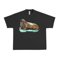 Pigment Black Walrus Urban Heavy Tee - LillyAllenDesigns
