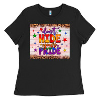Black don't hide your pride tumbler Ladies Tee - JahusDesignShop