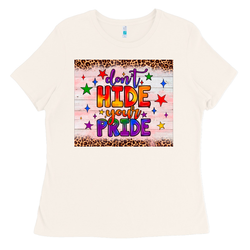 Don't Hide Your Pride Tumbler Ladies Tee by JahusDesignShop | Teevron