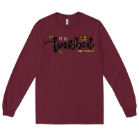 Burgundy it is finished Long Sleeve Tee - MaliasSmallBusiness