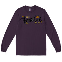 Plum it is finished Long Sleeve Tee - MaliasSmallBusiness