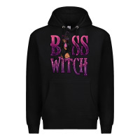 Black Boss Witch Premium Hoodie - texasbilliewilder