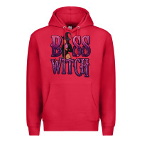 Cardinal Boss Witch Premium Hoodie - texasbilliewilder