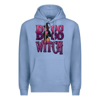 Colony Blue Boss Witch Premium Hoodie - texasbilliewilder