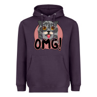 Omg Cat Heavyweight Hoodie | Teevron