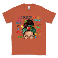 Copper Teacher messy bun caucasian Classic Tee - NancyCooperArtShop