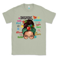 Matcha Teacher messy bun caucasian Classic Tee - NancyCooperArtShop