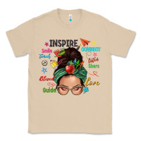 Mushroom Teacher messy bun caucasian Classic Tee - NancyCooperArtShop