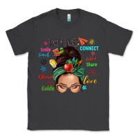 Smoke Teacher messy bun caucasian Classic Tee - NancyCooperArtShop