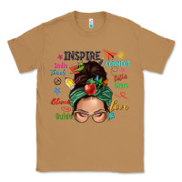 Toasted Coconut Teacher messy bun caucasian Classic Tee - NancyCooperArtShop