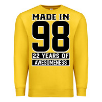 Lemon Made in 98 22 Years Of Awesomeness Premium Sweatshirt - Bettercallsaul