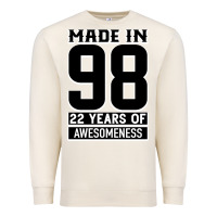 Sandshell Made in 98 22 Years Of Awesomeness Premium Sweatshirt - Bettercallsaul