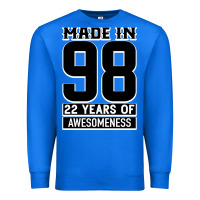 True Royal Made in 98 22 Years Of Awesomeness Premium Sweatshirt - Bettercallsaul