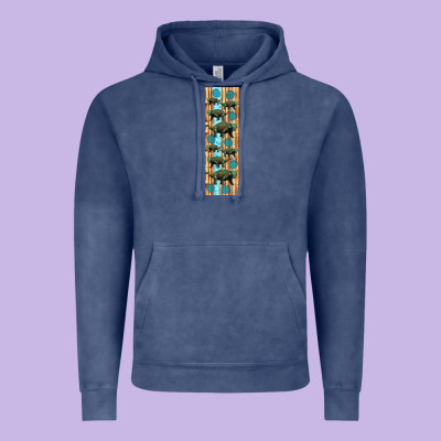 Dinosaur Ankylosaurus Pen Wrap Vintage Hoodie Designed By Artiststas