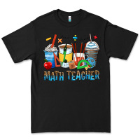 Black math teacher coffee cups Premium Tee - Zillion Design Studio