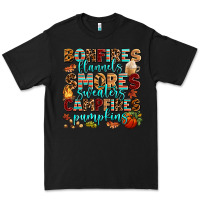Black bonfires flannels smores Premium Tee - AdoDesignShop